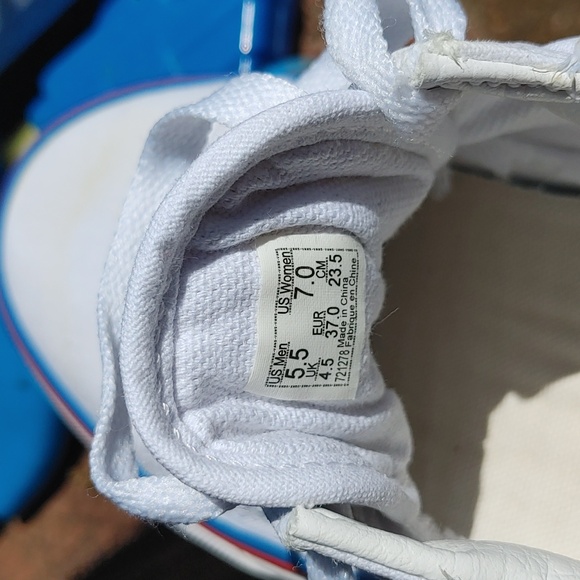 Vans Unisex Old School Rainbow Foxing True White Sneaker Size 7 - Picture 9 of 9